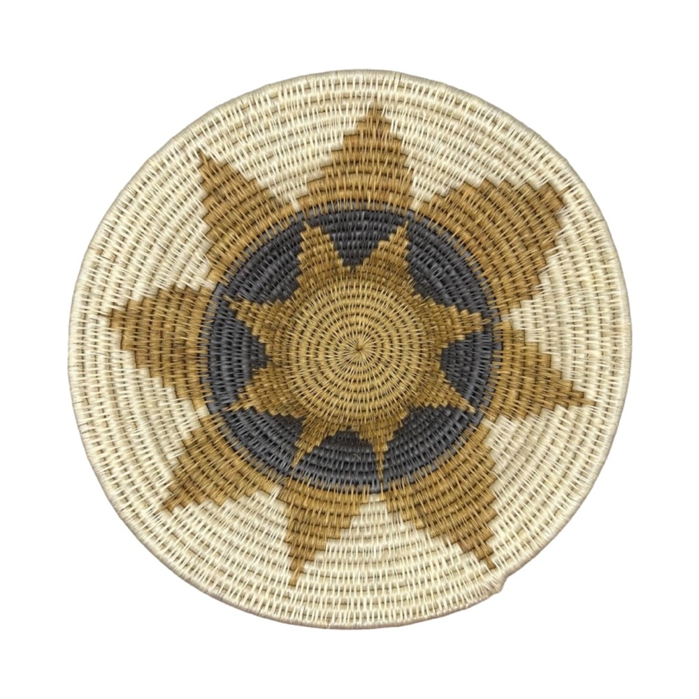Solitude Collection‎ Lavumisa Woven Neutral Colors Basket